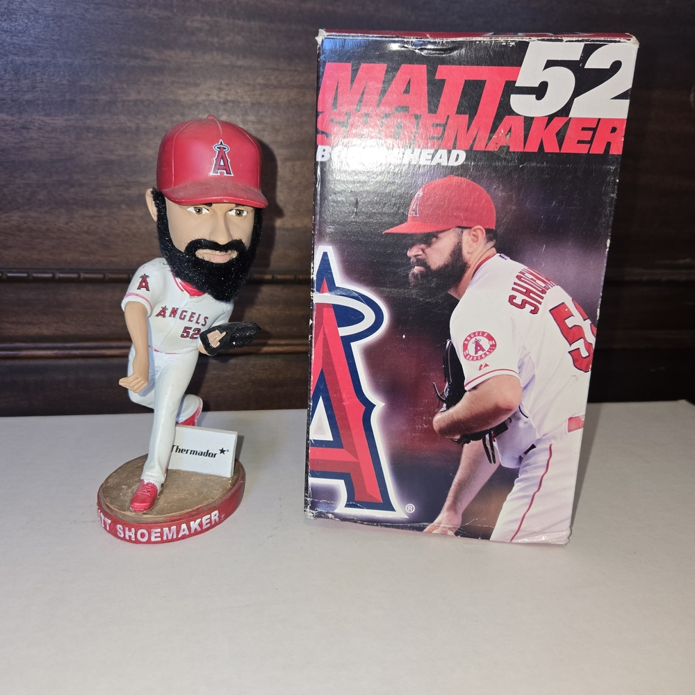 Matt Shoemaker Angles MLB Thermador Bobblehead with Box - Picture 9 of 9